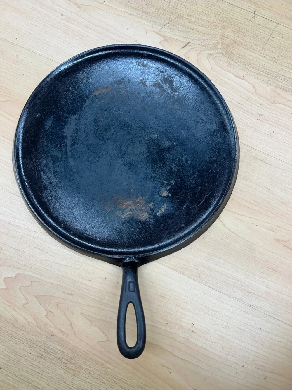 Vintage Antique Griswold Cast Iron 10 Griddle 1920’s 1930’s